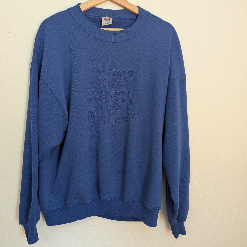 Vintage Oxford University Crew Neck Sweatshirt - Picture 5 of 5